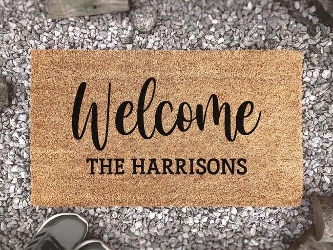 Coconut Fiber Welcome Mat