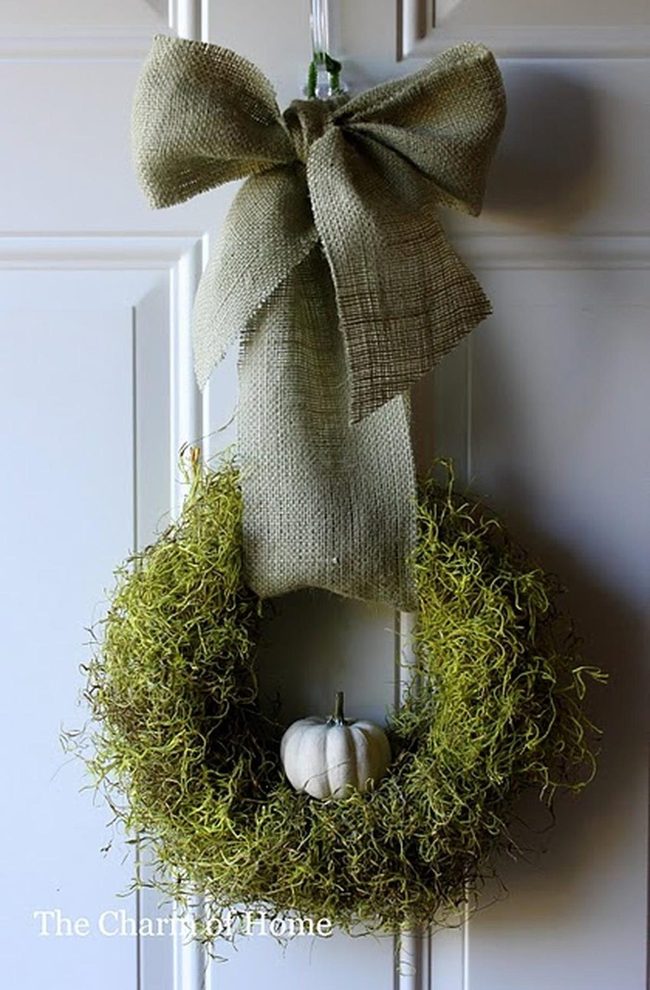 Moss Green Autumn Simplicity