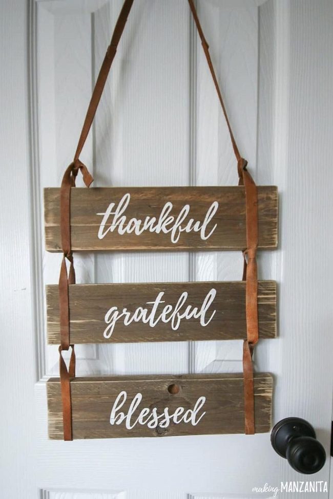 Words On Canvas With Twine