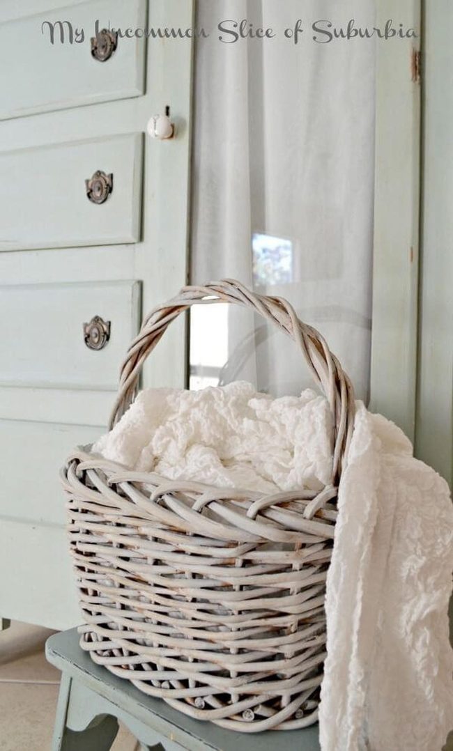 Woven Warmth French Cottage Storage