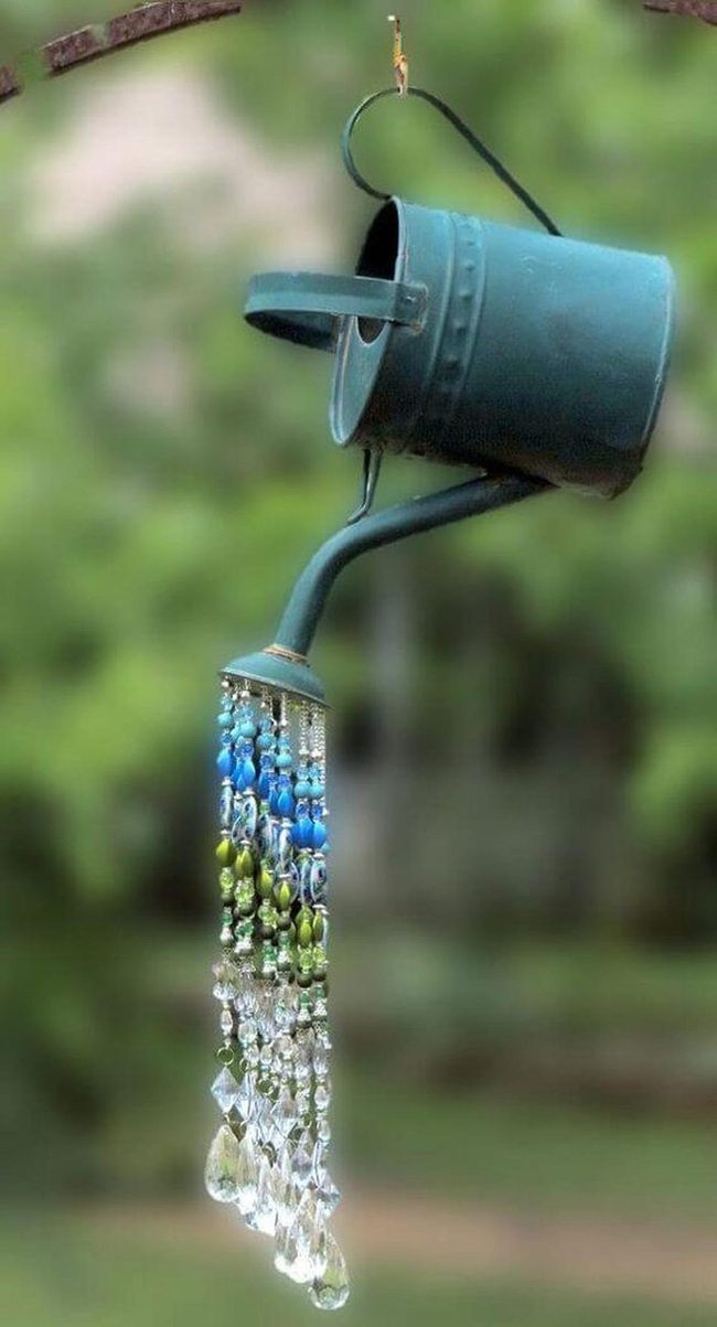 Prismatic Beads Garden Wind Chimes