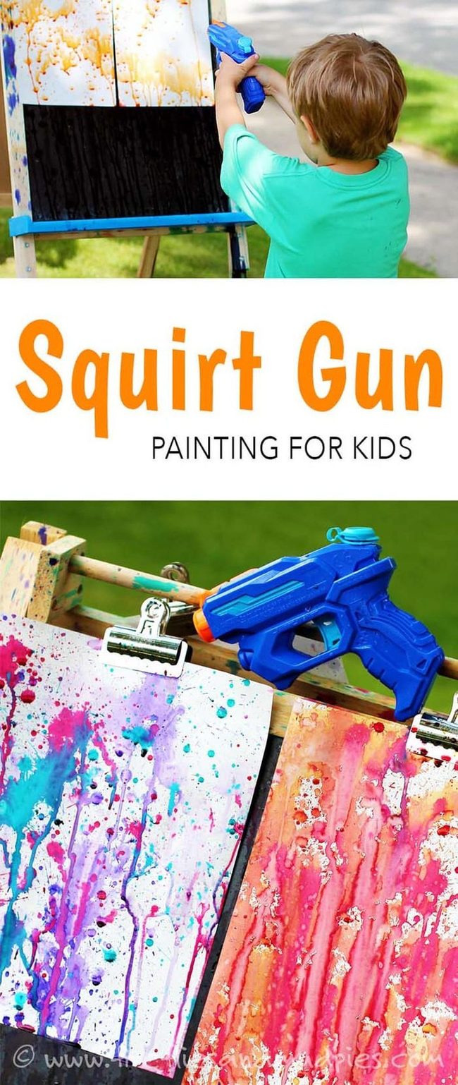 Splatter Paint Water Guns