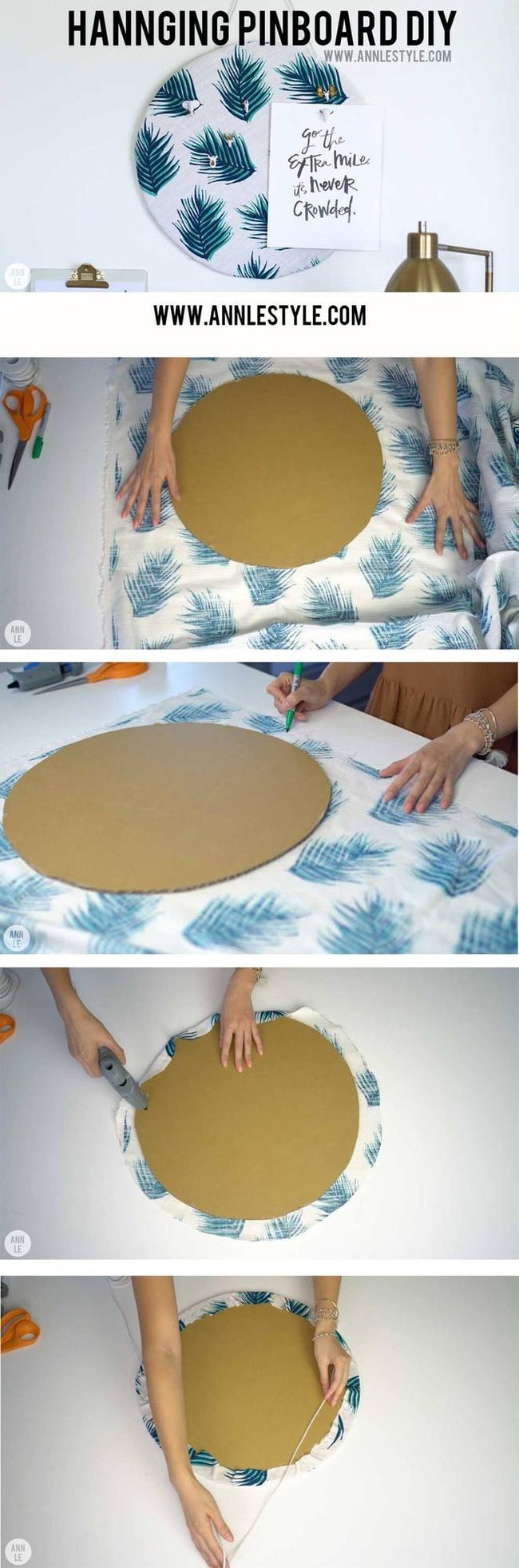 Circular Pinboard Bold Patterns
