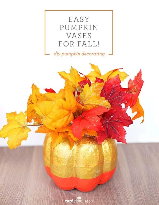 Hollowed Pumpkins Overflowing Autumn Blooms