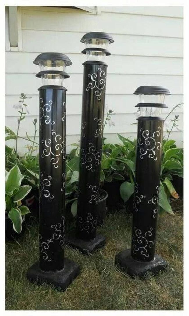 Solar Pvc Towers Light Pathways