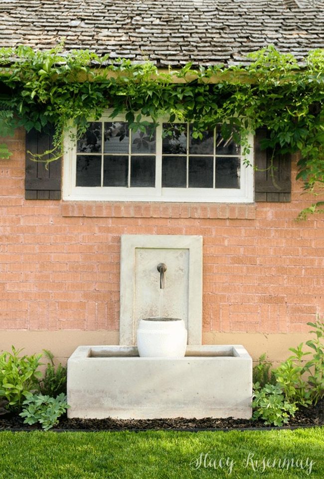 Concrete Garden Watering Station