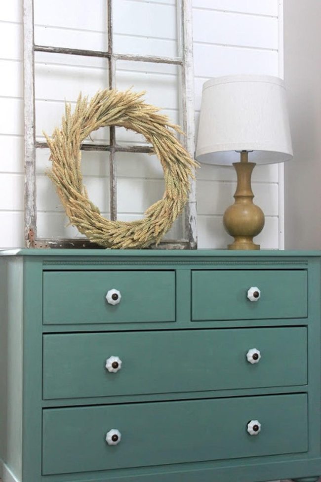 Teal Dresser Farmhouse Retreat
