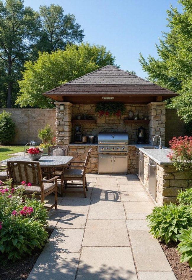 Backyard Grill Station Hub