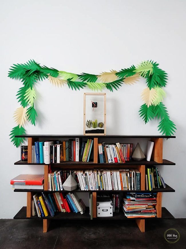 Lush Green Leaves Garland
