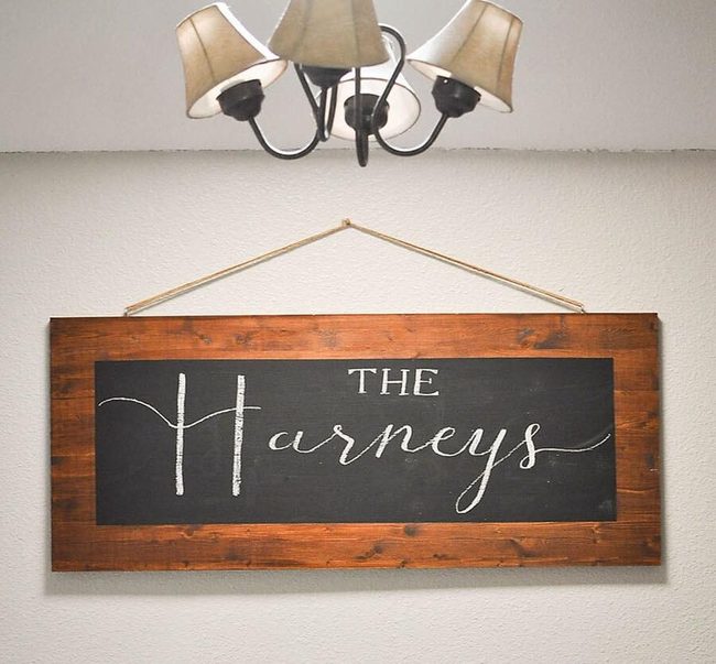 Chalkboard Wood Kitchen Signs