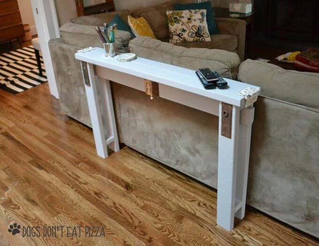 Slim Wood Table Diy Build