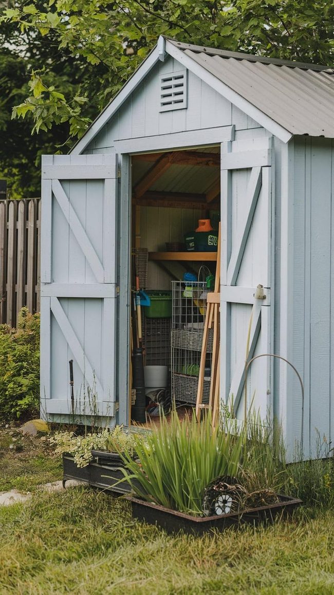 Shared Tools Rustic Timber Cubbies