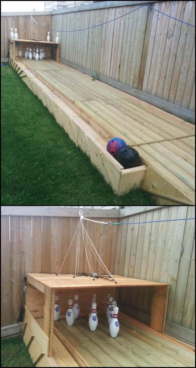 Scrap Lumber Family Bowling Lane
