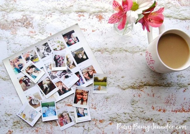 Scattered Photographs Warm Candlelight Memories
