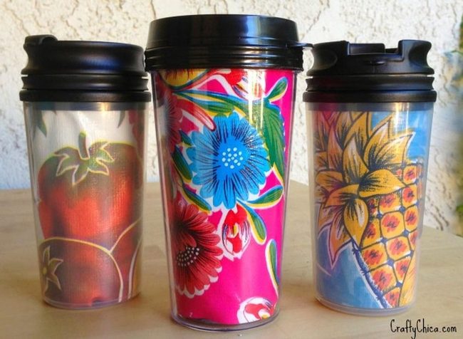 Illustrated Fruit And Flower Mugs