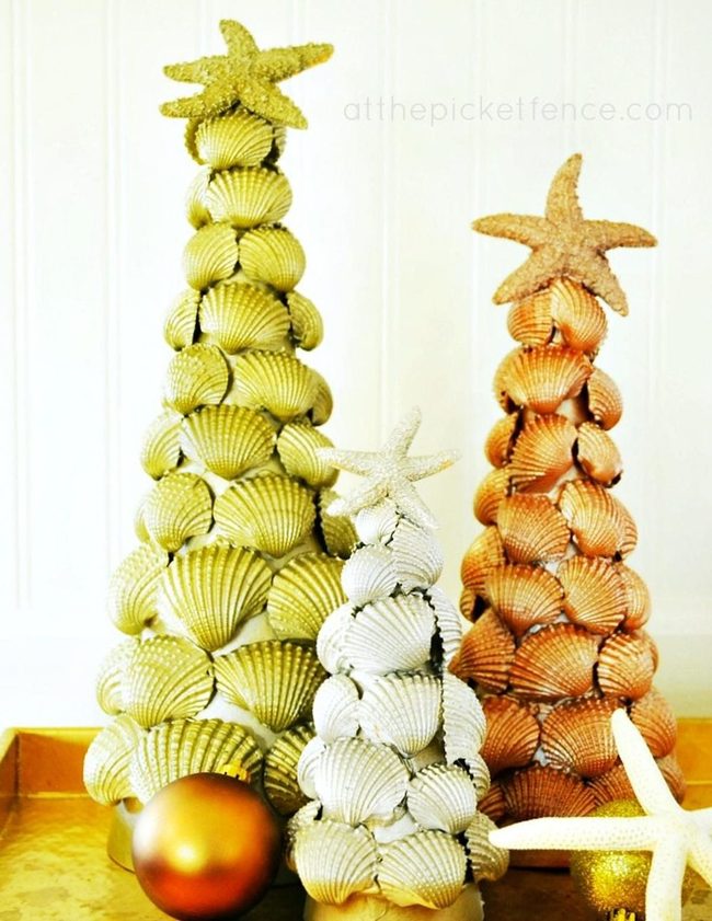 Stacked Shell Trees With Starfish Crowns