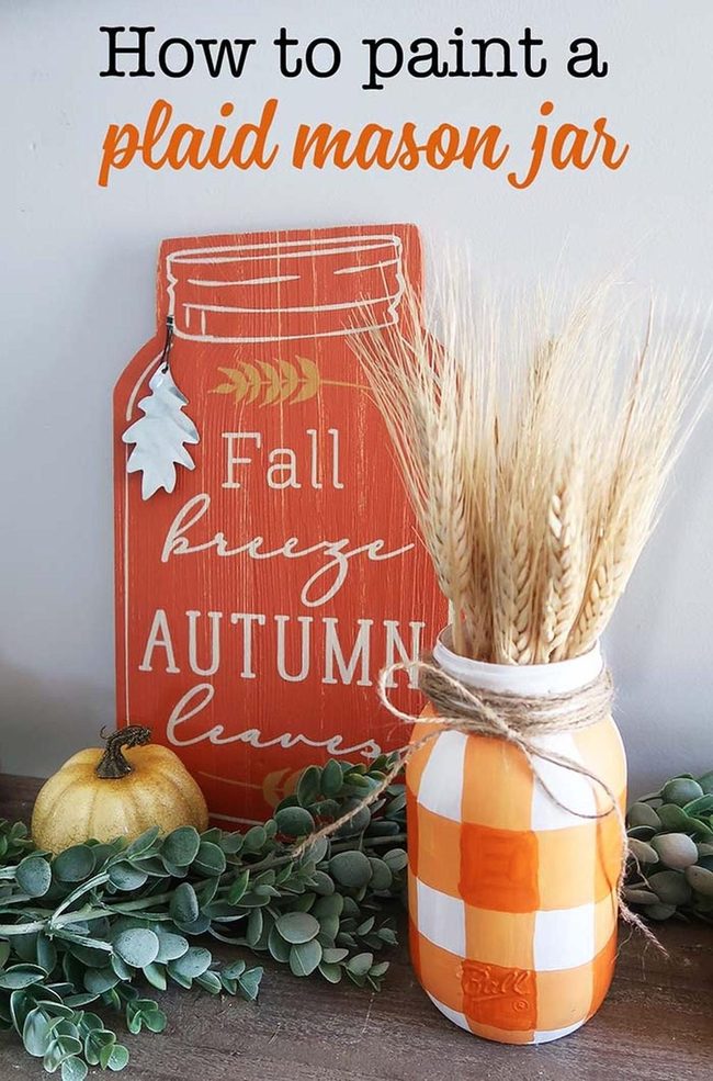 Plaid Jars Golden Wheat Twine