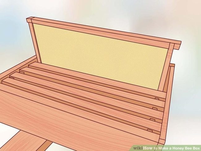 Elevated Wooden Bee Sanctuary