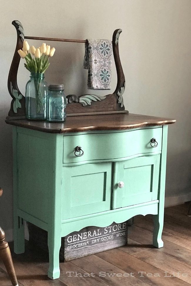 Weathered Wood Meets Fresh Paint
