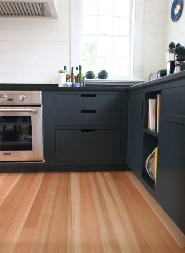 Dark Blue Kitchen Depth