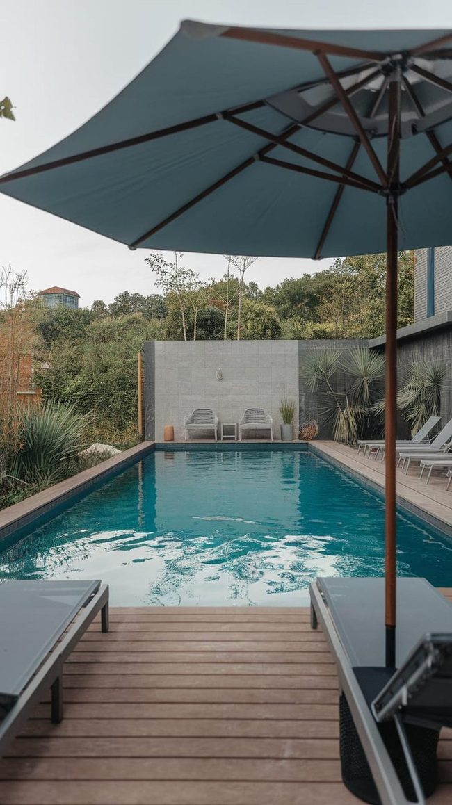 Reclaimed Grain Pool Platform