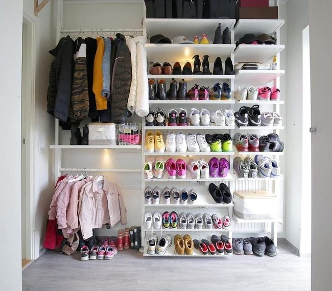 Shoes And Jackets In Perfect Color Order