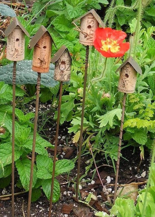 Wooden Birdhouses Garden Habitat