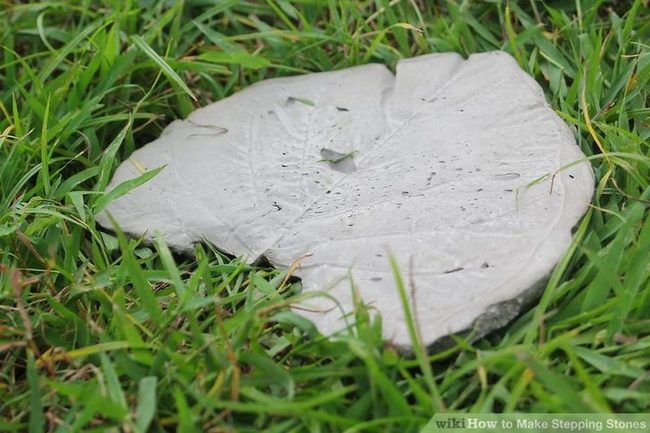 Leaf-Imprinted Stone Pathways