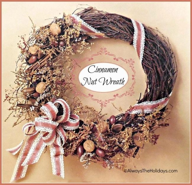 Twig And Cinnamon Autumn Wreath