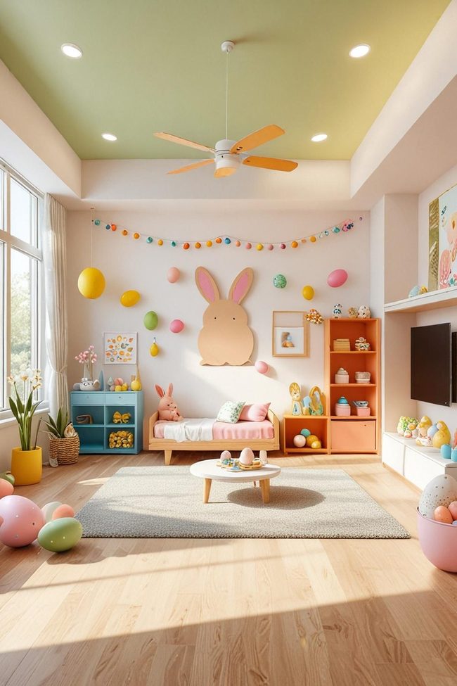 Easter Luminous Colors Kids Space