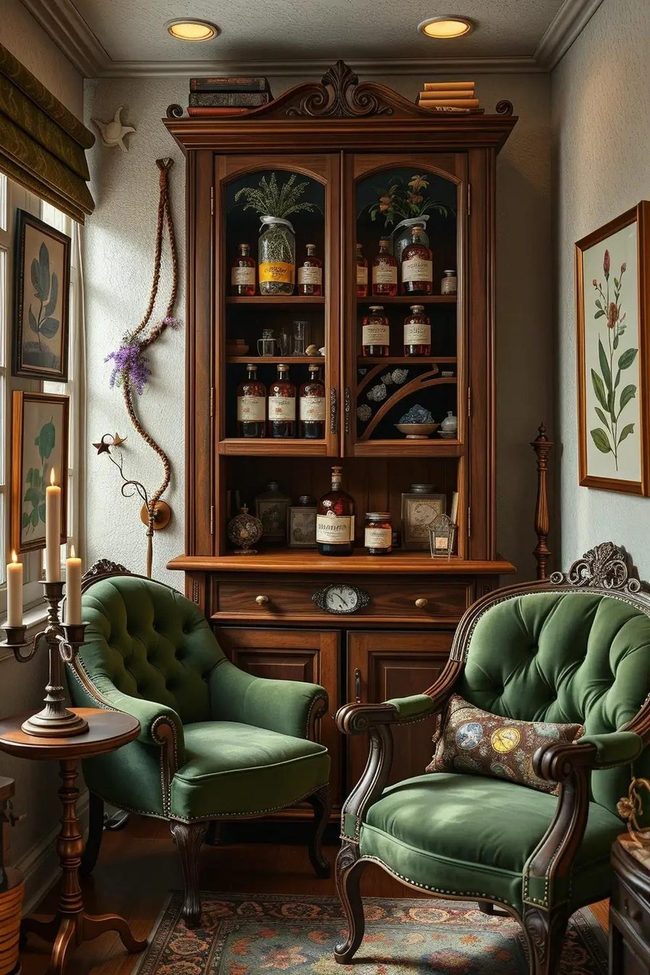 Earthy Apothecary Home Aesthetic