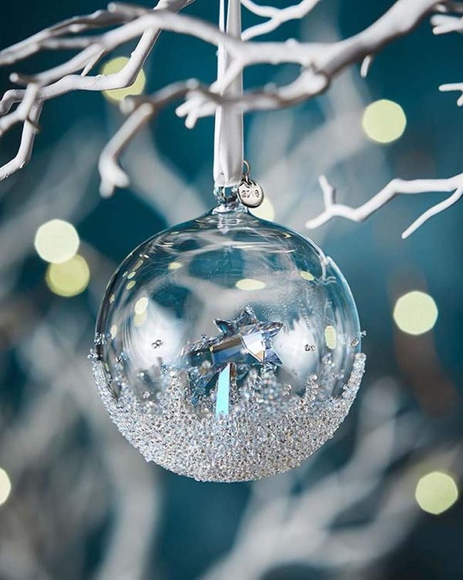 Crystalline Light Catching Ornaments