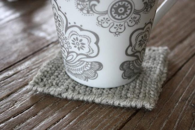 Gray Florals On Porcelain