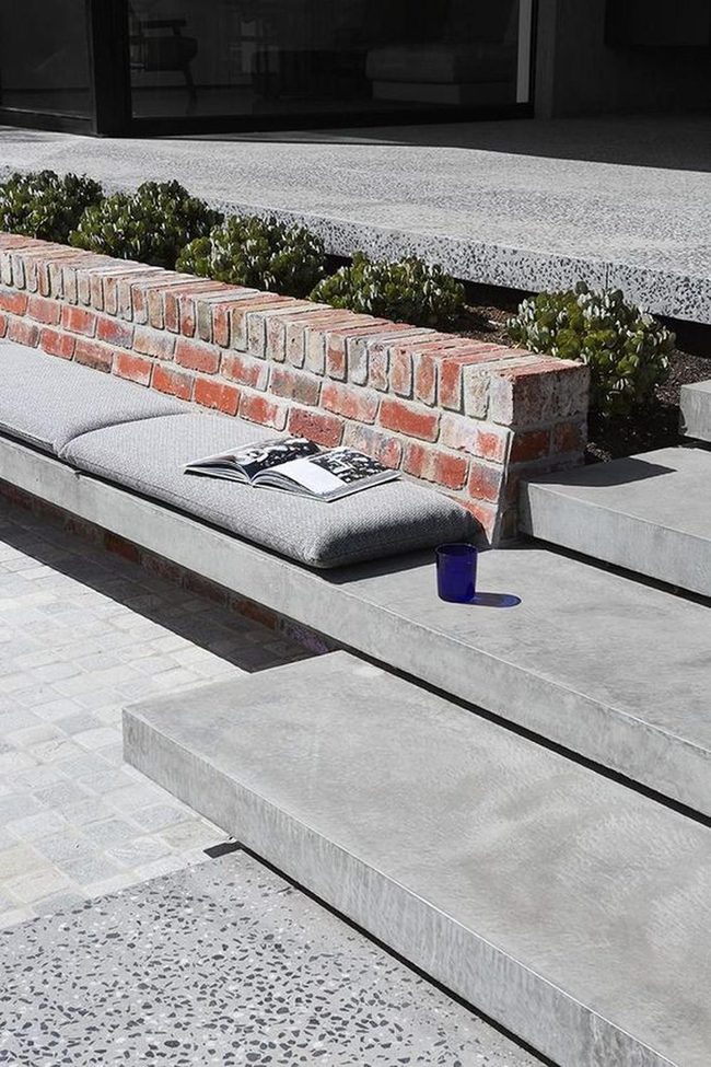 Red Brick Reading Nook