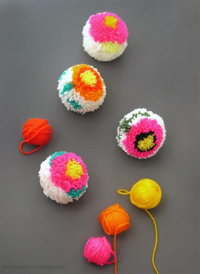 Colorful Yarn Balls Ready