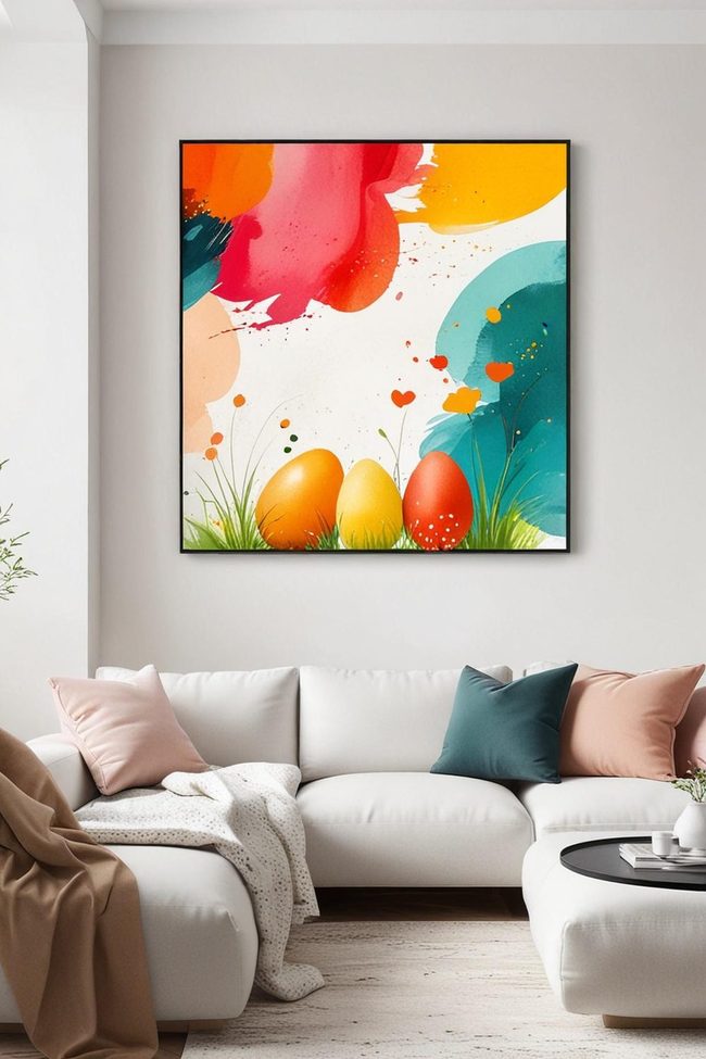 Pastel Easter Collage Wall Art