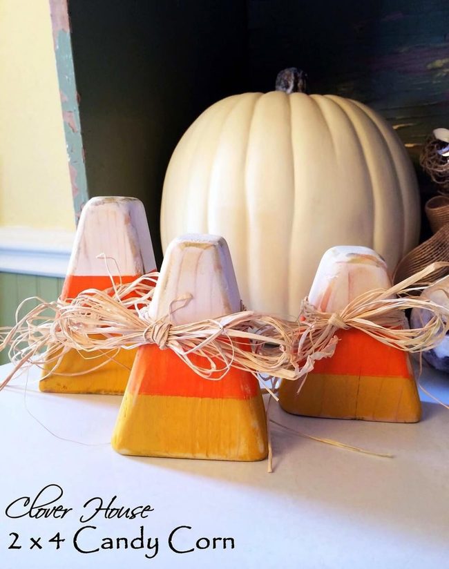 Handmade Candy Corn Autumn Orange