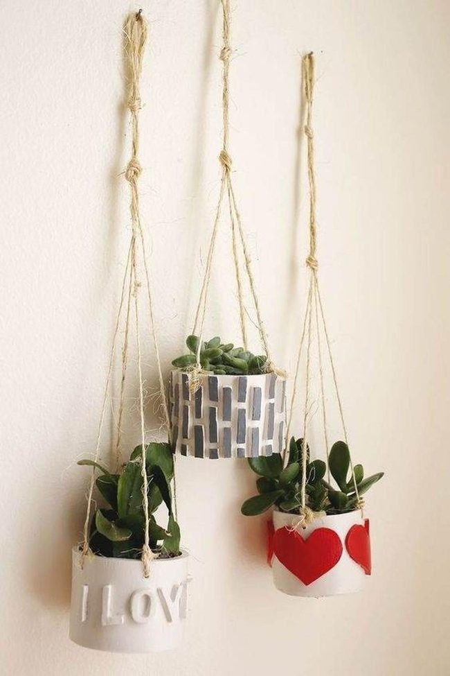 Colorful Clay Pots Handmade