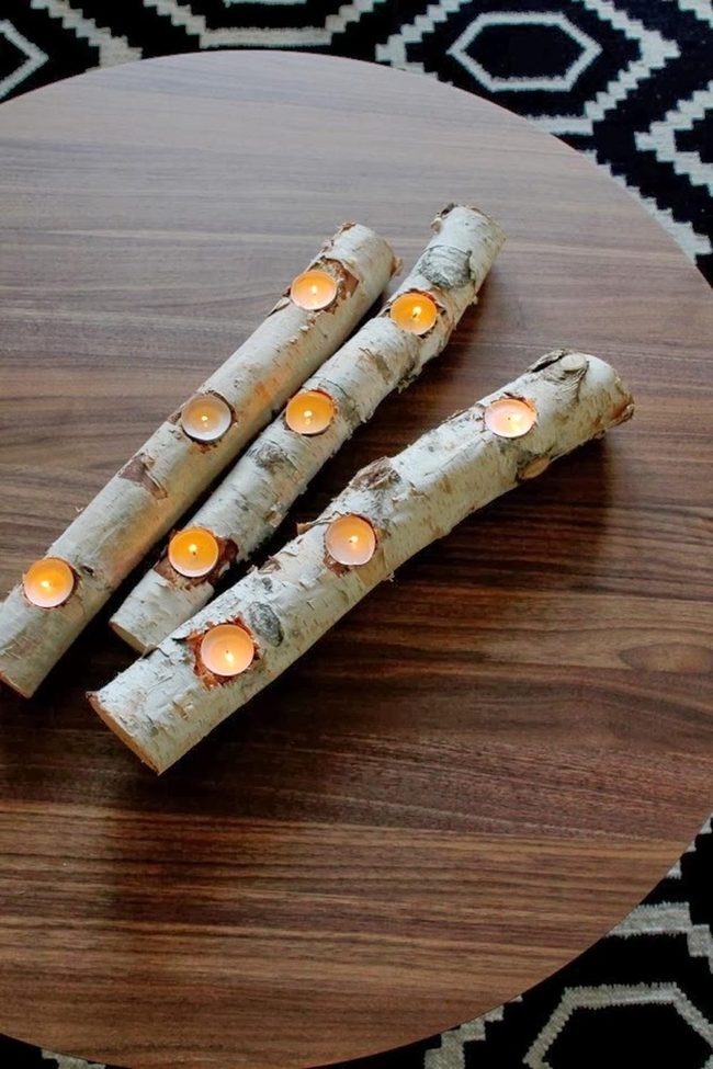Birch Logs Meet Modern Geometry