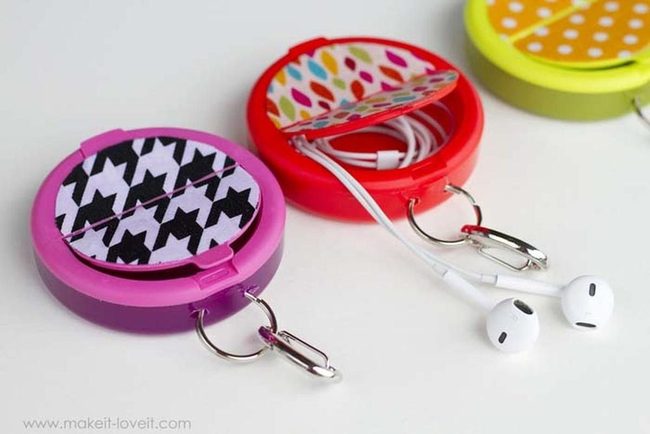 Tiny Mint Tin Earphone Cases
