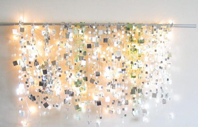 Hanging Mirrors Catch Light