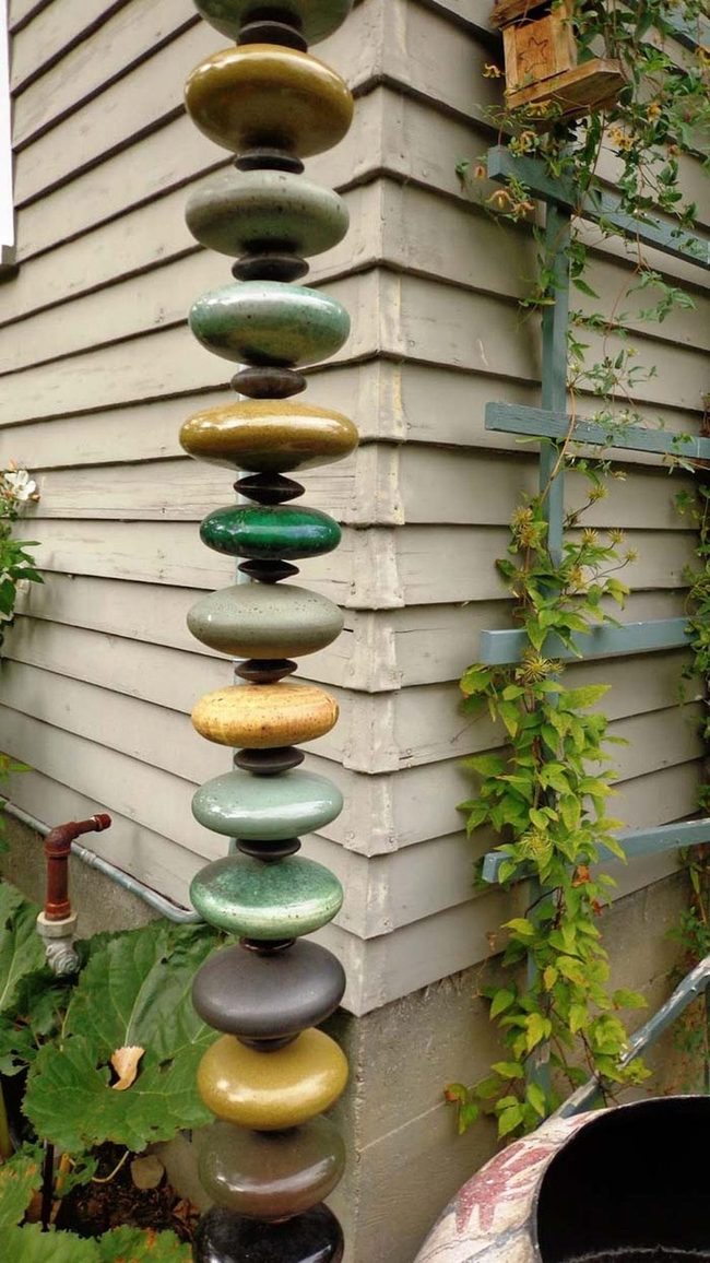 Ceramic Beads Catch Rainwater