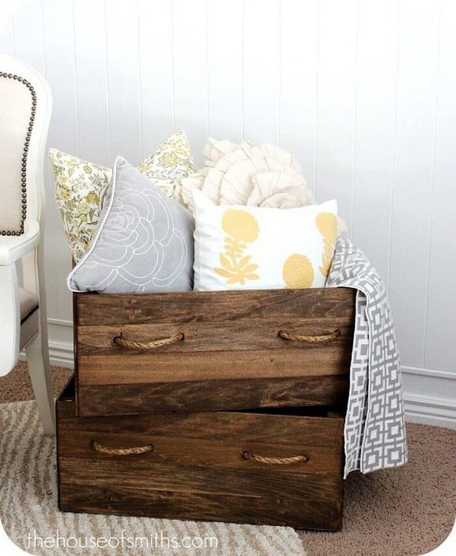 Weathered Wood Crates With Soul