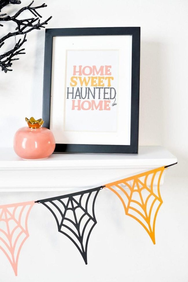 Pink Pumpkin Gold Stem Statement