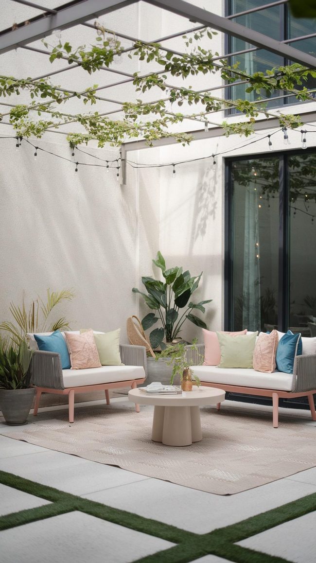 Pastel Patio Minimalist Refresh
