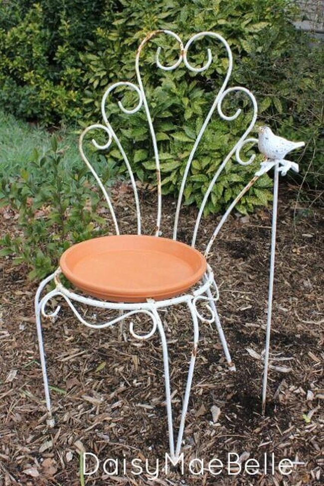Vintage Metalwork Garden Sanctuary
