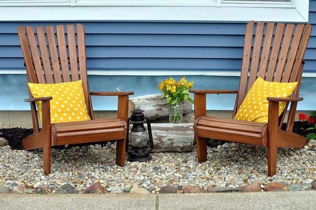 Weathered Chairs New Again