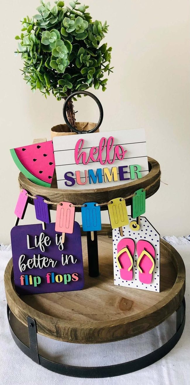 Popsicles Watermelon Flip Flops Summer