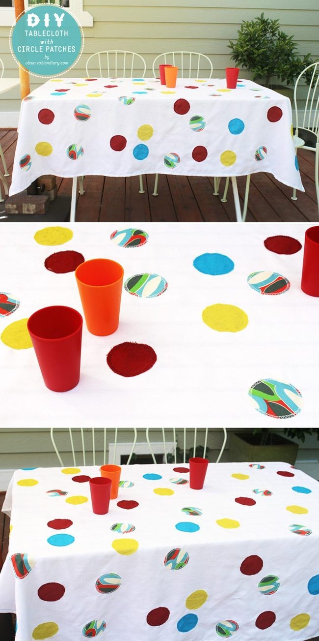 Colorful Dots Outdoor Table