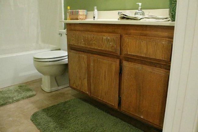 Wooden Warmth With Crisp White